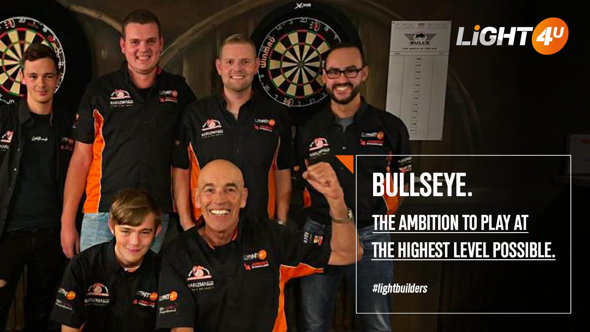 Sponsor story: Darts team Tigh Barra 1 | Light4U