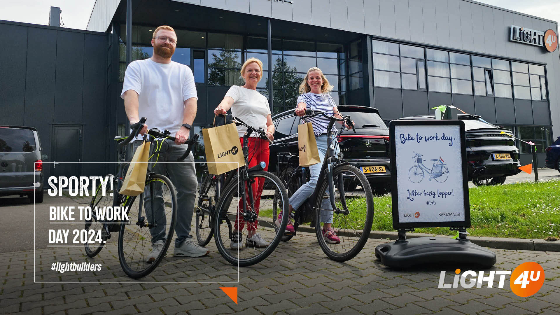 Bike to work day 2024 | Light4U