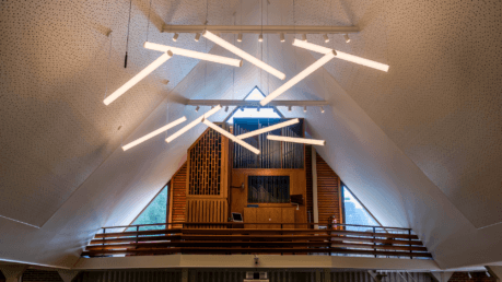 Verlichting van gemeenschappelijke ruimtes.