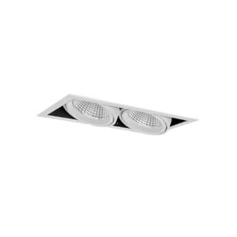White version of the Cardan S Two HE downlight luminaire by Light4U.