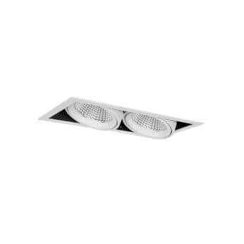 White version of the Cardan S Two downlight luminaire by Light4U.
