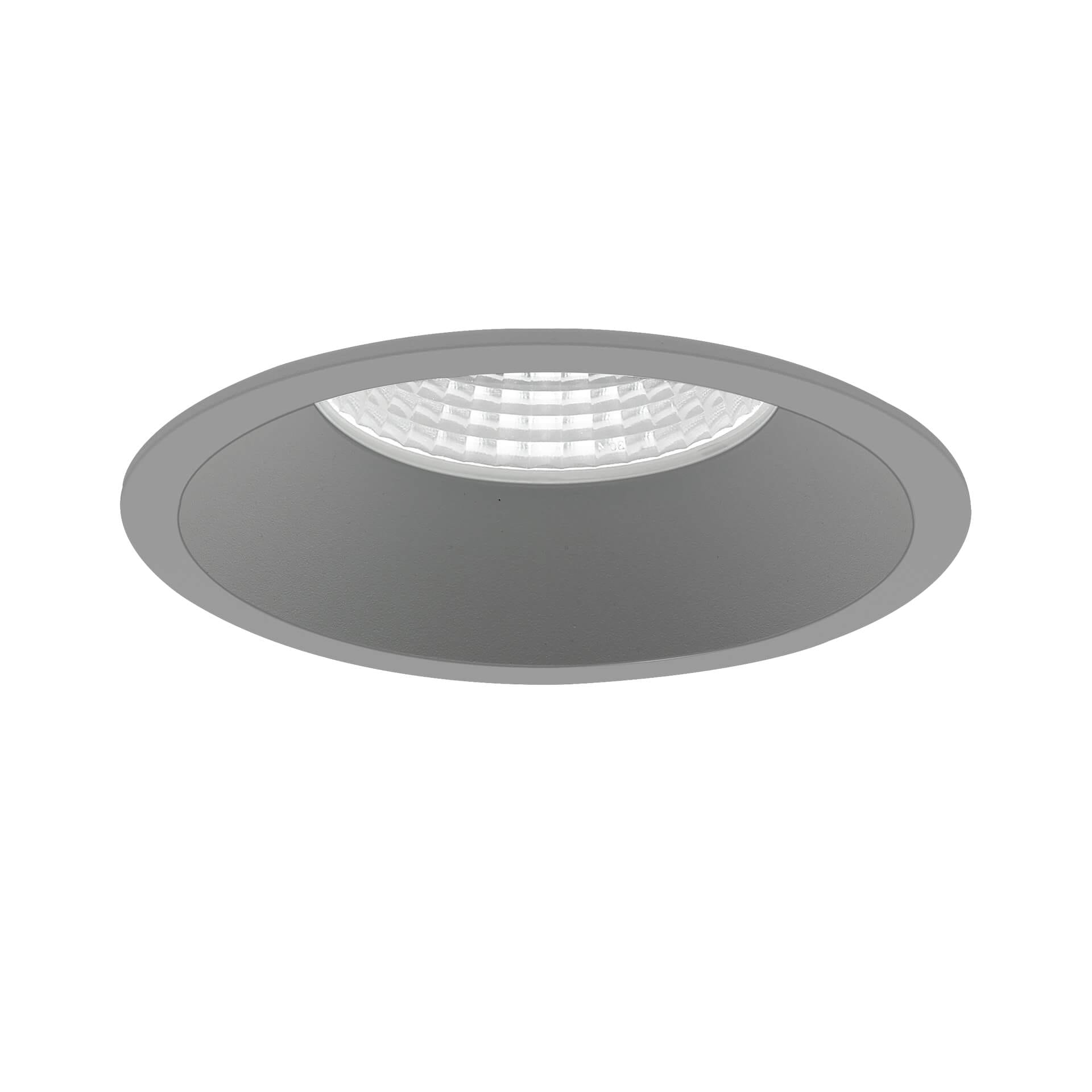 Grey version of the Cimbri downlight luminaire by Light4U.