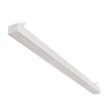 White version of the Forsite 1150 SM linear surface-mounted luminaire by Light4U.