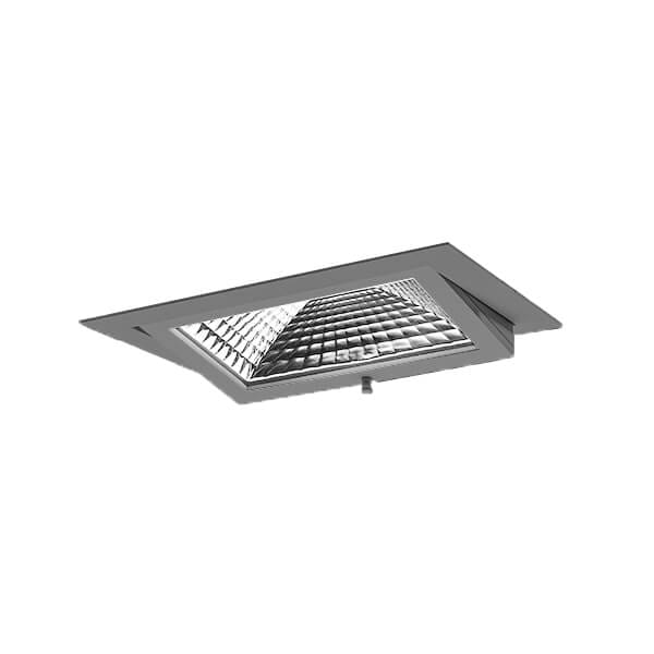 Zwarte uitvoering van de inbouwarmatuur Nanna S BI van Light4U.