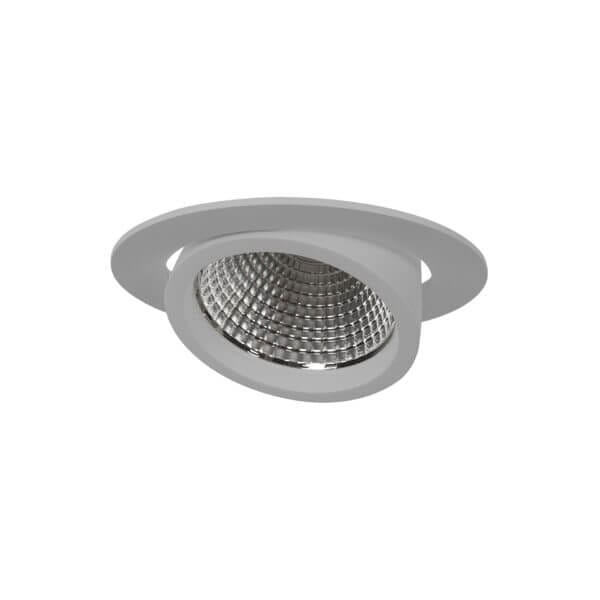 Grey version of the Sana M HE recessed luminaire by Light4U.