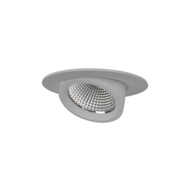 Grey version of the Sana S HE recessed luminaire by Light4U.