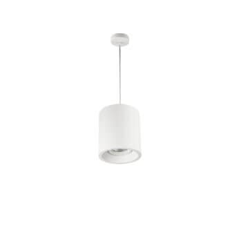 White version of the Skadi 160 PE pendant luminaire by Light4U.