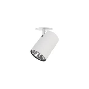 White version of the Weda HE REC recessed luminaire by Light4U.