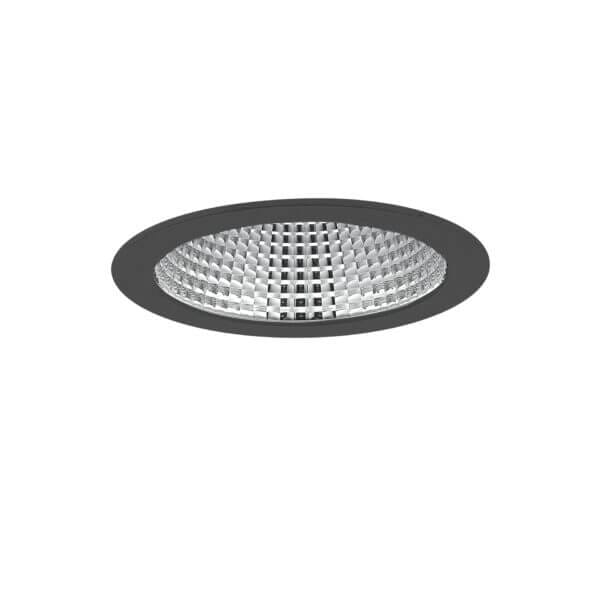 Black version of the World 180 recessed luminaire by Light4U.