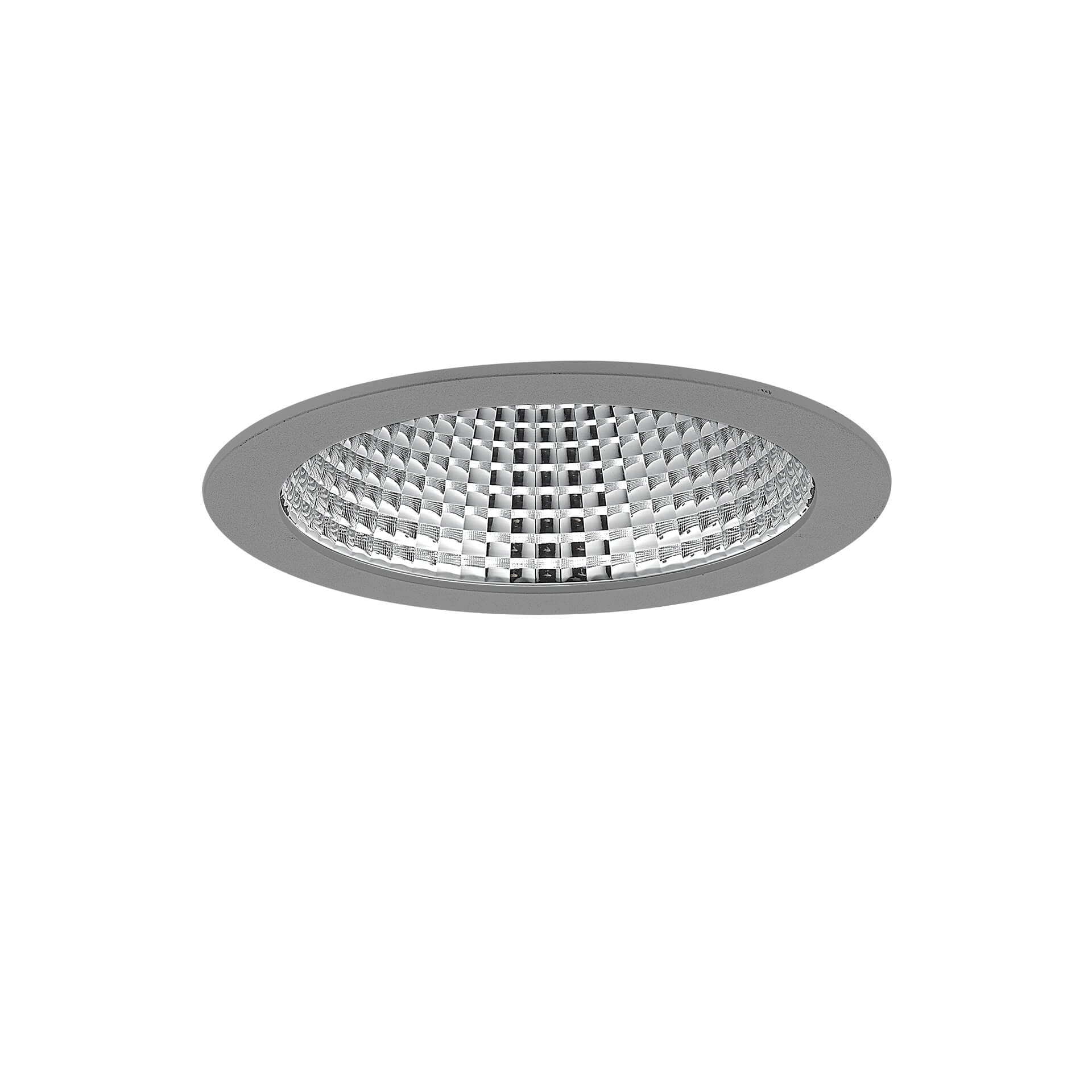 Grey version of the World 180 recessed luminaire by Light4U.