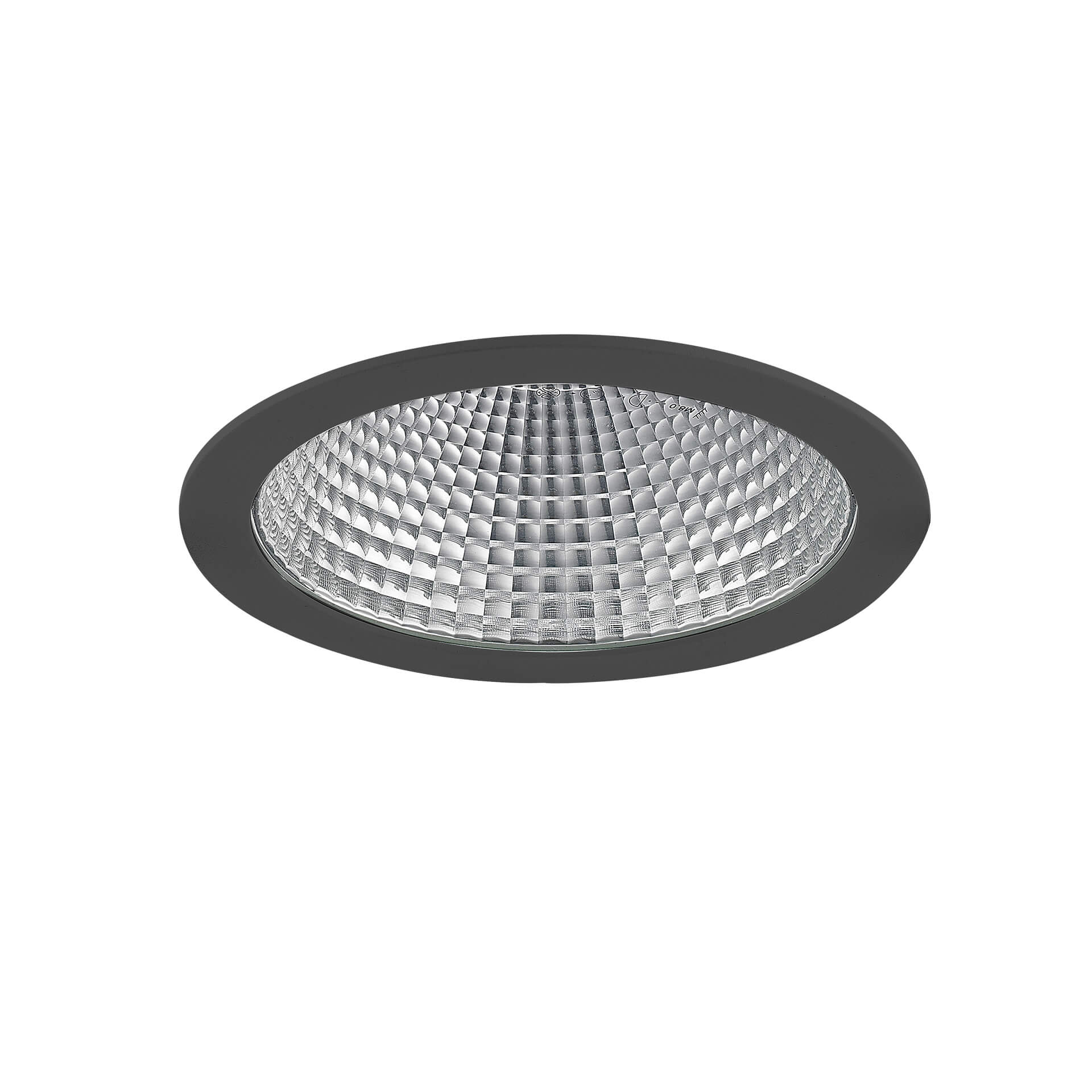 Black version of the World 200 recessed luminaire by Light4U.
