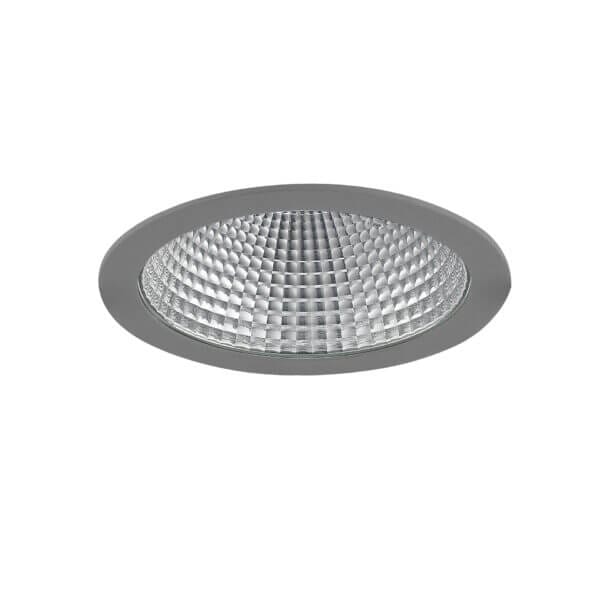 Grey version of the World 200 recessed luminaire by Light4U.