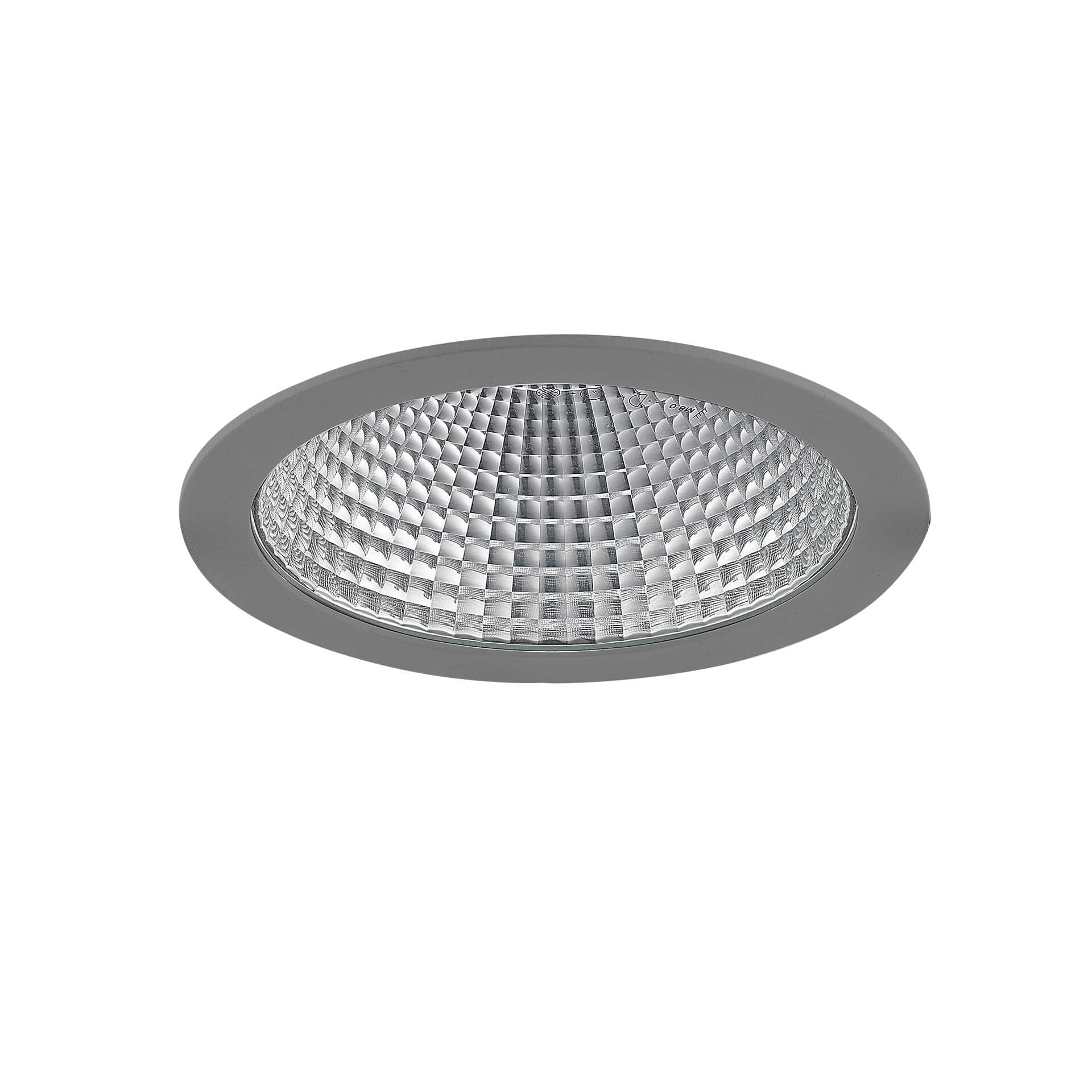 Grey version of the World 200 recessed luminaire by Light4U.