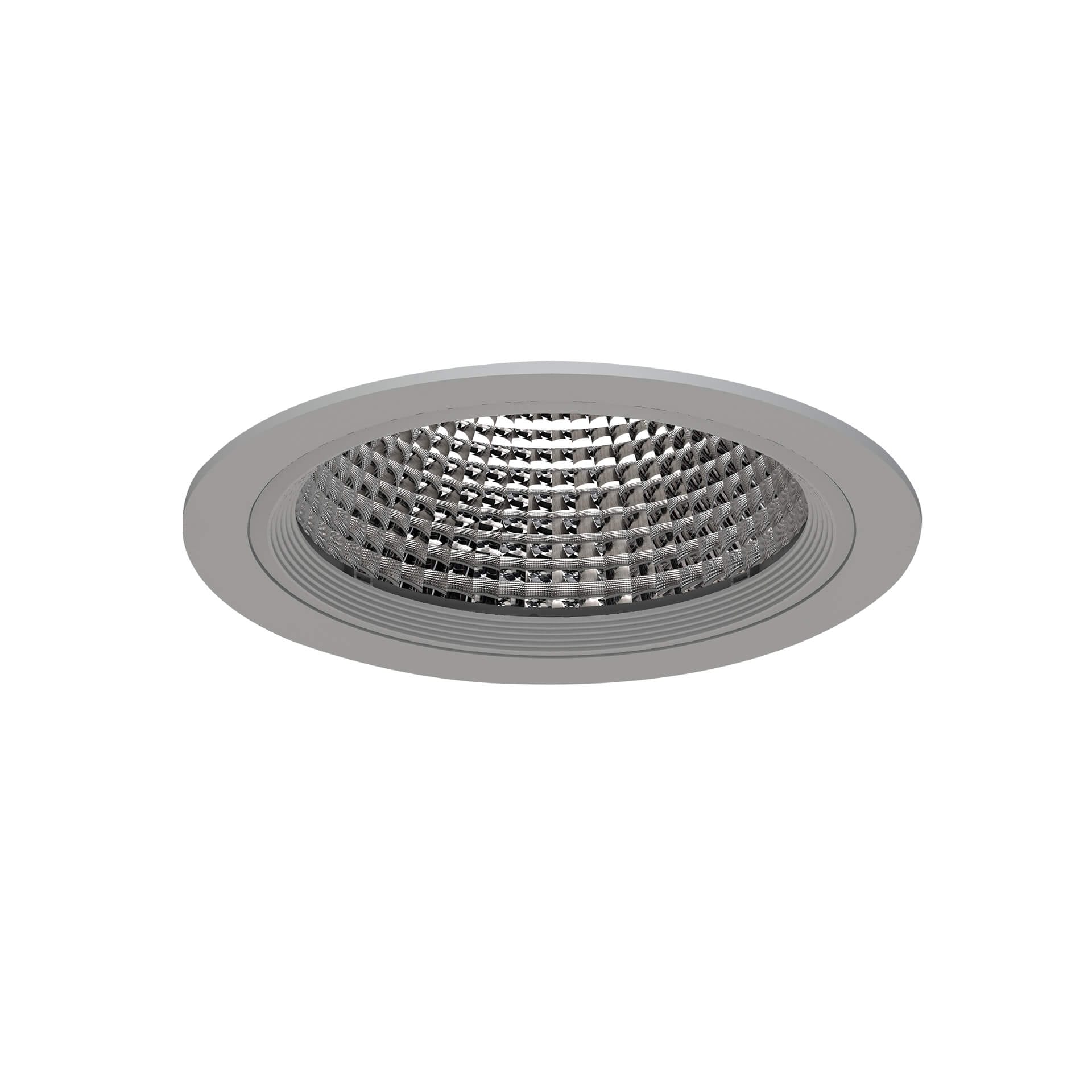 Grey version of the World 225 recessed luminaire by Light4U.