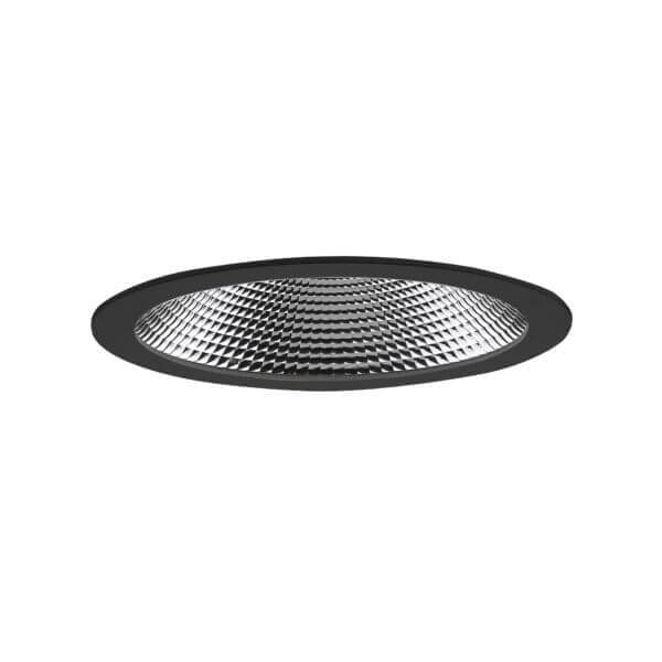 Black version of the World 260 recessed luminaire by Light4U.