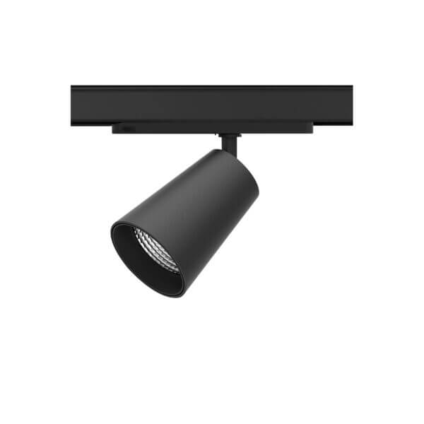 Black version of the Ymir recessed luminaire by Light4U.
