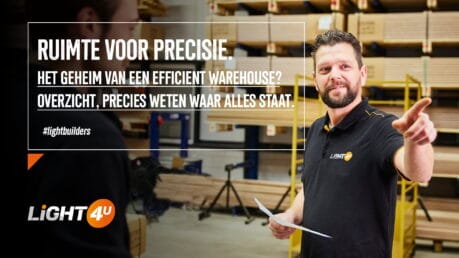 Wij zijn #lightbuilders: Maak kennis met Riemer, het hart van ons magazijn | Light4U