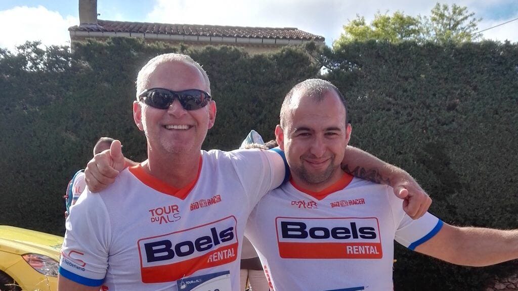 Light4U teammembers of Tour du ALS 2016