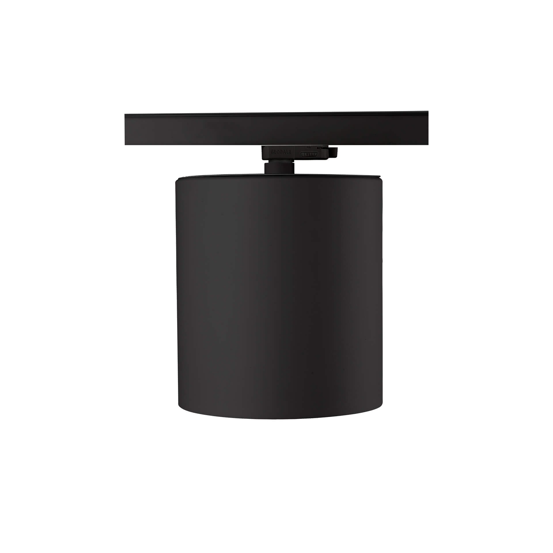 Black version of the Skadi 220 TR HE track luminaire by Light4U.