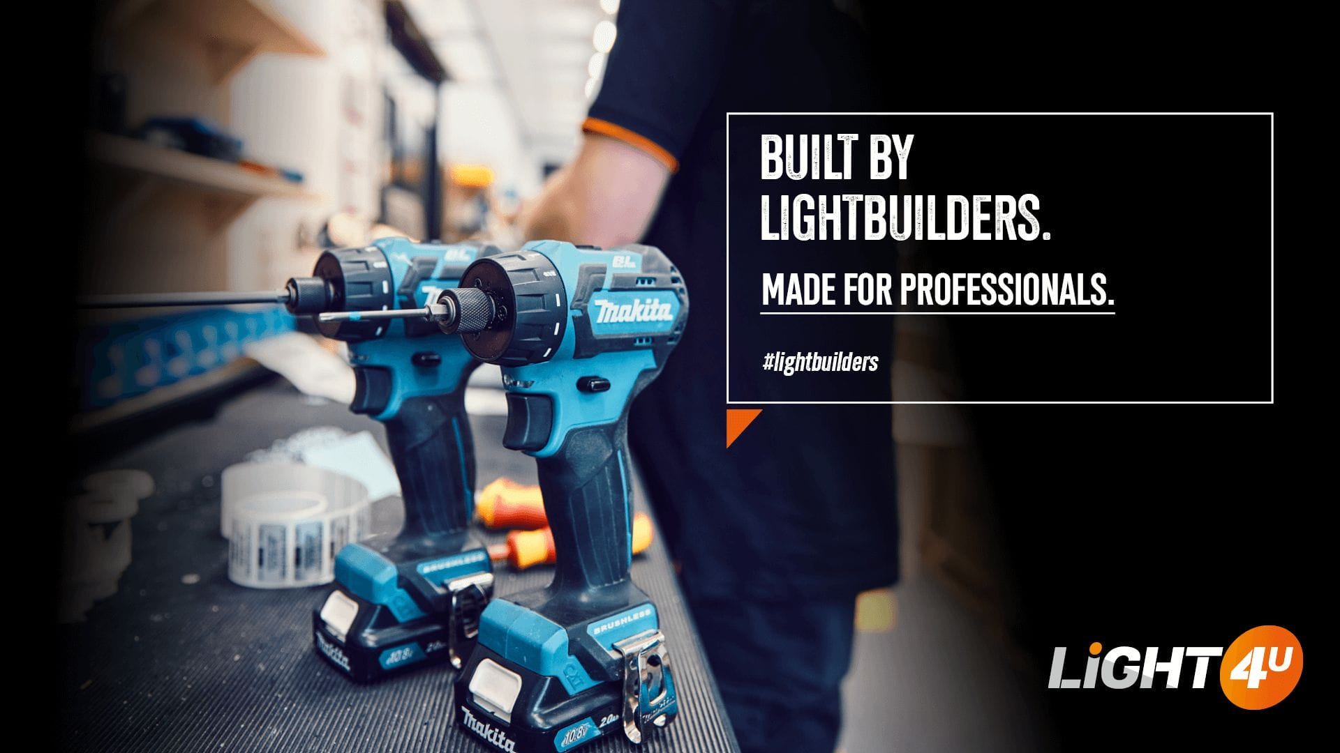Built by lightbuilders. Made for professionals | Light4U