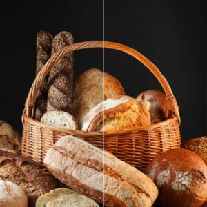 Bakery display lighting comparison